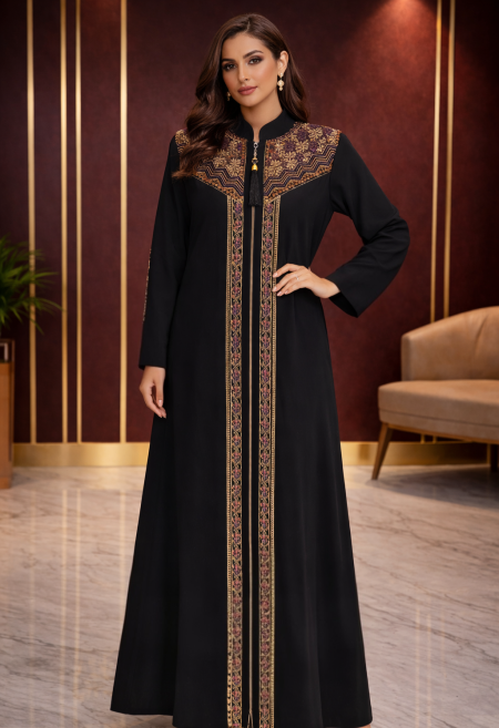 عباية النقوش التراثية الراقية