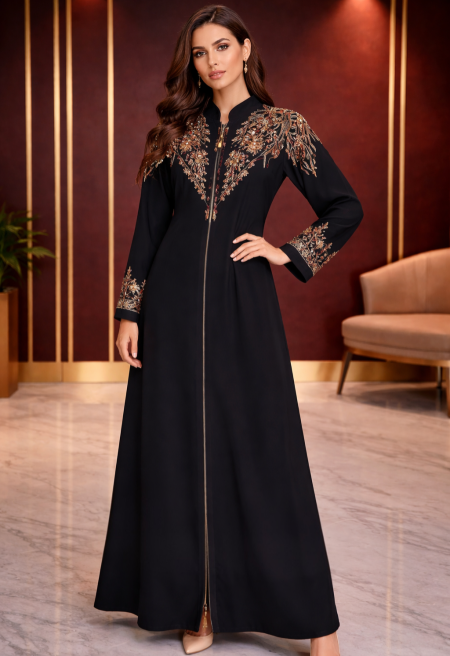 عباية السمو بتطريز فاخر