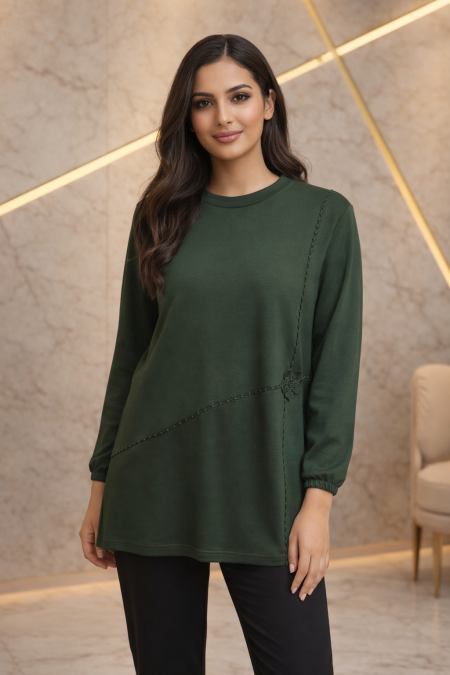 تونيك نسائي كاجوال أنيق | Women Elegant Tunic Top