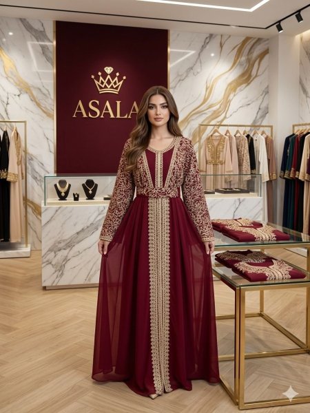 قفطان ريناد اكمام طويلة