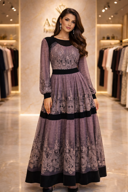 فستان شيفون