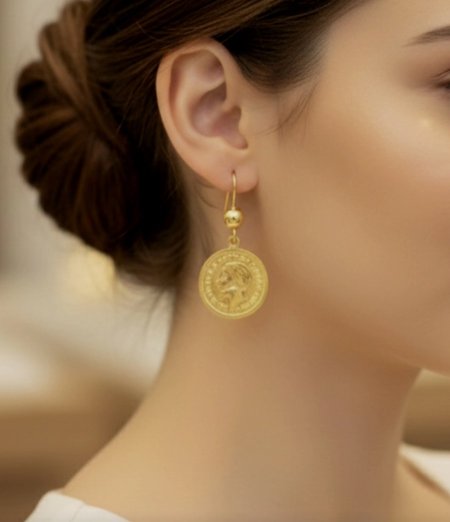 حلق ليرة الفخامة