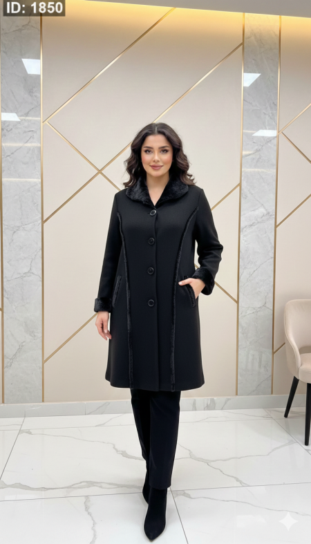 جاكيت مصوف معطف شتوي فاخر