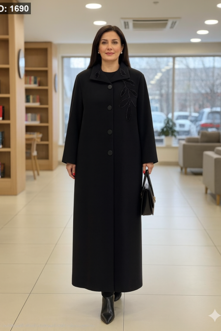 جكيت صوف طويل