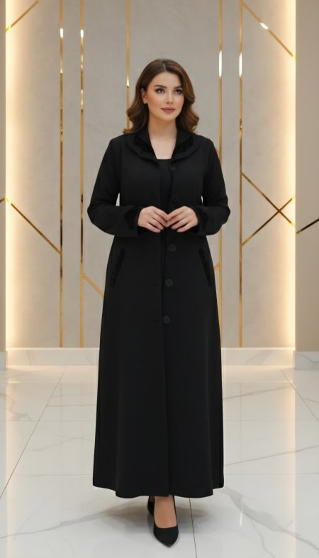 جاكيت صوف طويل